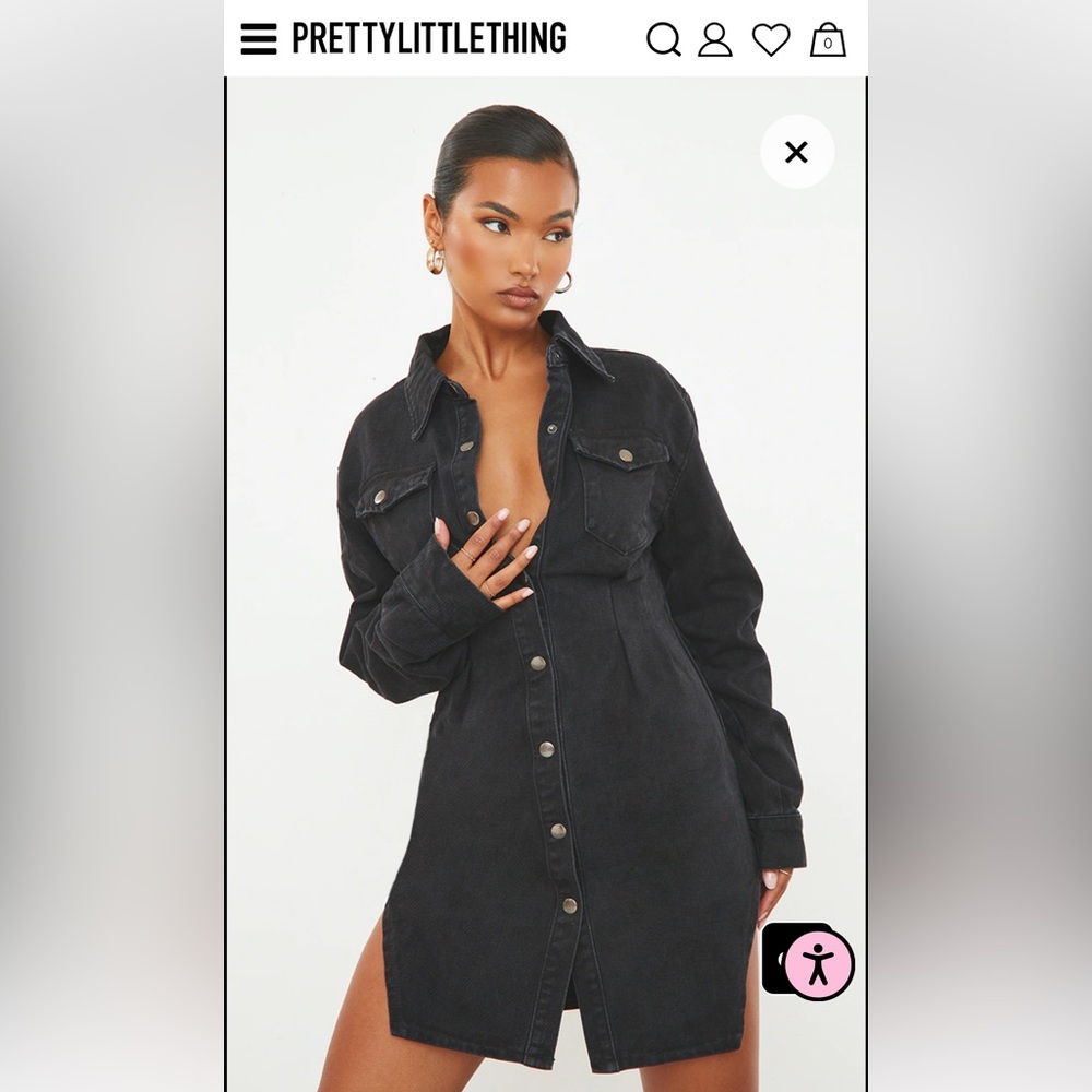 Pretty little thing Denim Dress
